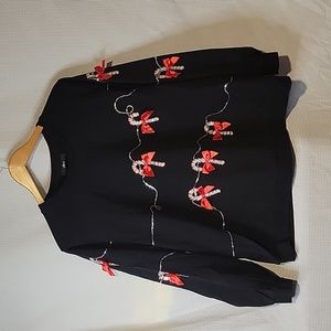Ellos Candy Cane Sweatshirt